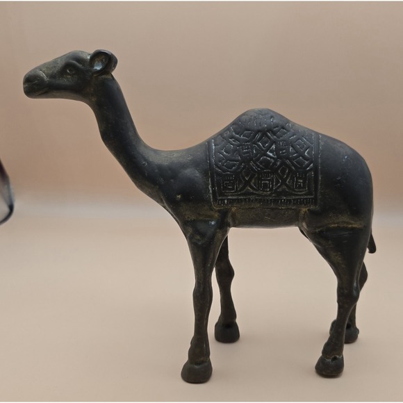 Other - Vintage Brass Camel Heavy Figurine